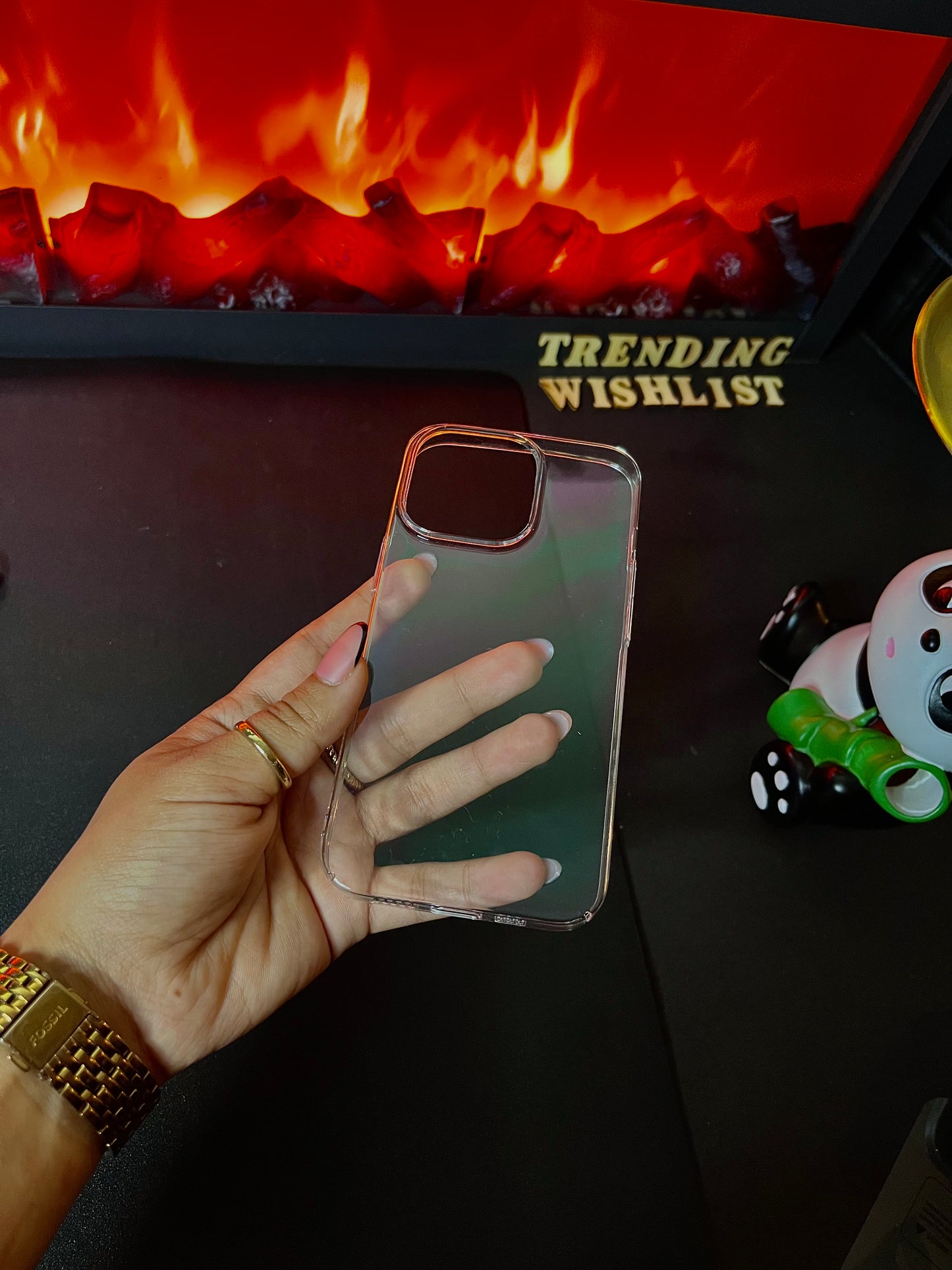 Anti-Yellowing Ultra Slim Transparent Case For iPhone